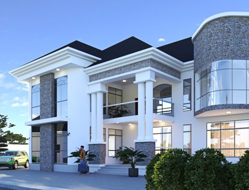 10 BEDROOMS MANSION DESIGN  Our client wanted a mansion with nothing short of Luxury and class and we delivered. Construction is currently on-going in Port Harcourt City.