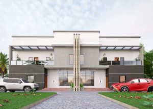 2 UNITS OF THREE BEDROOM SEMI-DETACHED DUPLEX