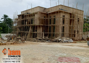 5-Bedroom duplex ongoing construction