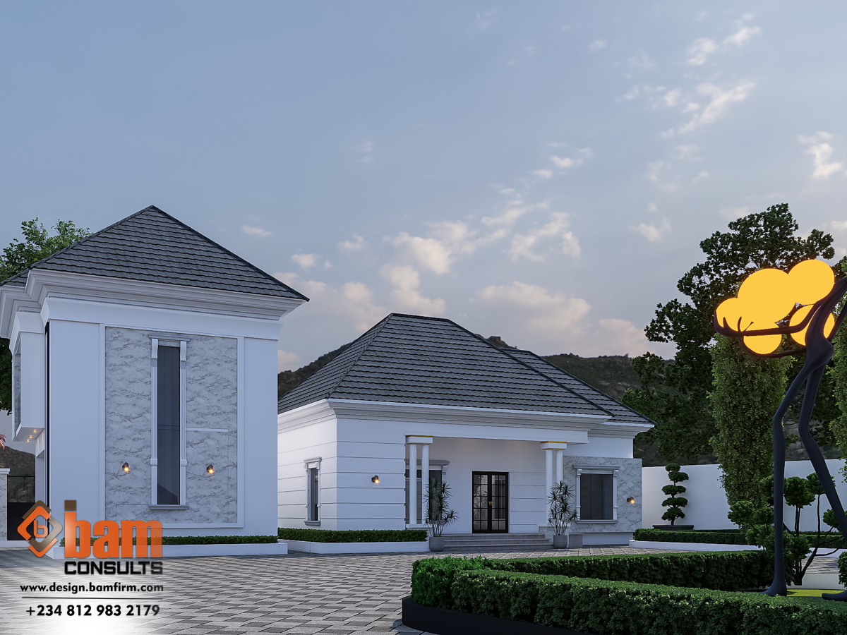 Modern 5 bedroom duplex plans