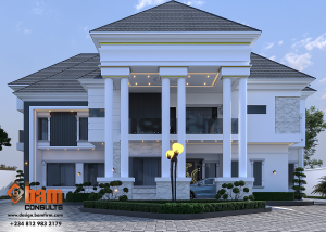 Modern 5 bedroom duplex plans