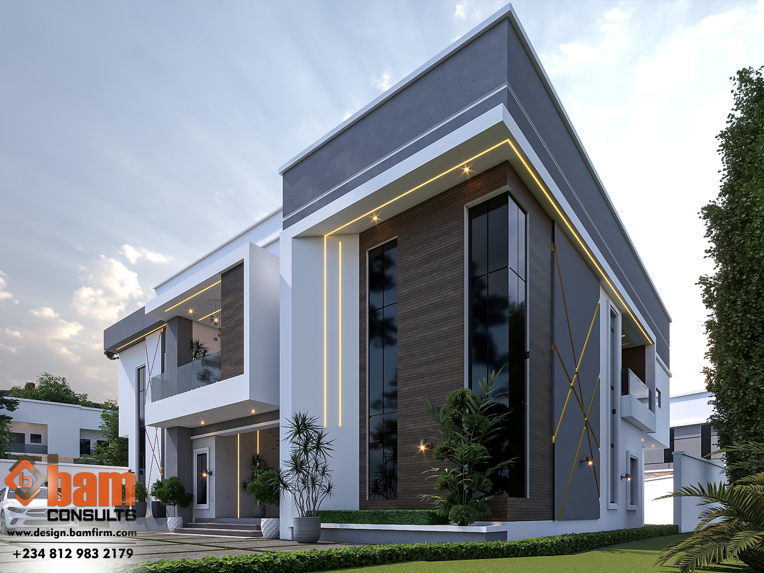 5-bedroom-duplex-architectural-design-bam-consults.jpg Modern 5-bedroom duplex house design