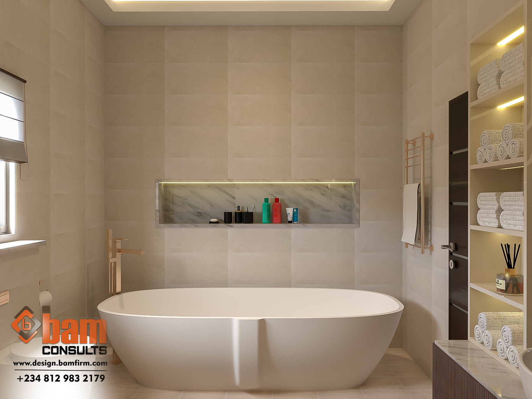 Luxury master bathroom interior with modern fixtures and elegant finishes Luxury master bathroom interior with modern fixtures and elegant finishes