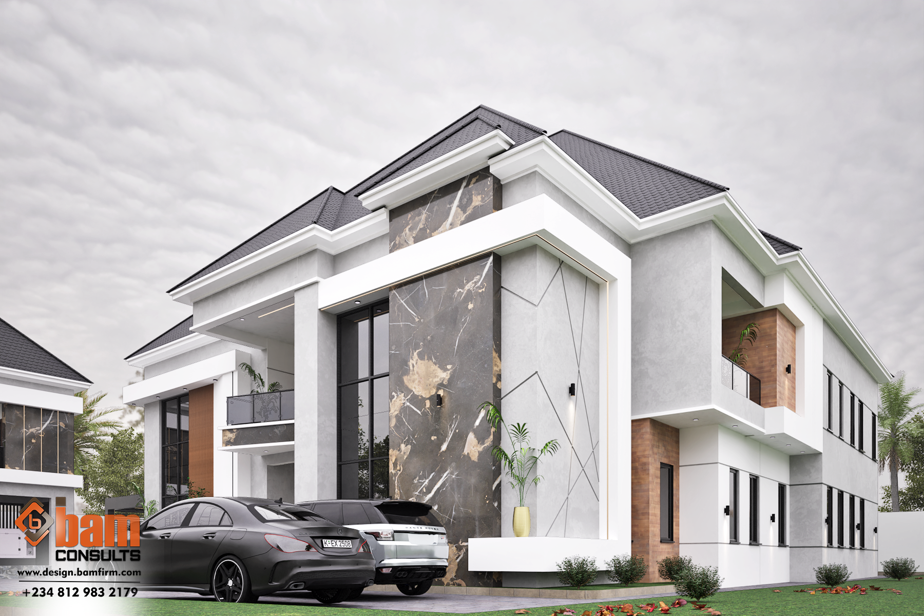 ABIAKAM 1 Modern luxury 7 bedroom fully detached duplex designed by Bam Consults