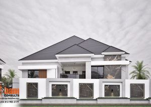 Modern luxury 7 bedroom fully detached duplex designed by Bam Consults