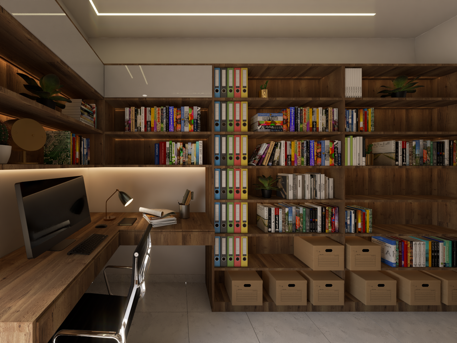 Study room interior design by Bam Consults Study room interior design by Bam Consults