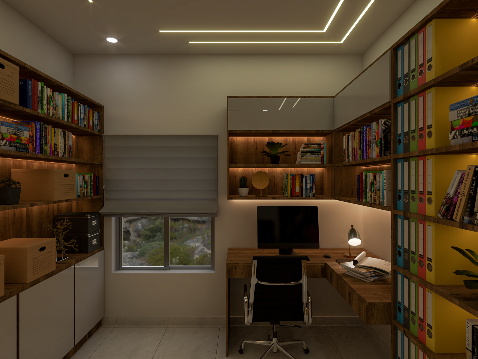 Study room interior design by Bam Consults Study room interior design by Bam Consults